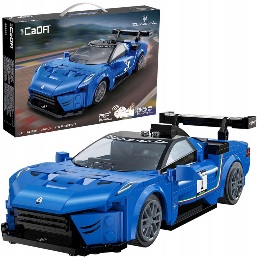 DBLC51089W CaDA Maserati MC20 GT2 Auto RC da Corsa da Costruire 320 Pezzi