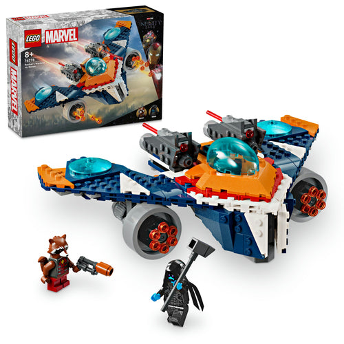 76278 LEGO Super Heroes Marvel Warbird di Rocket vs. Ronan -Marvel-4