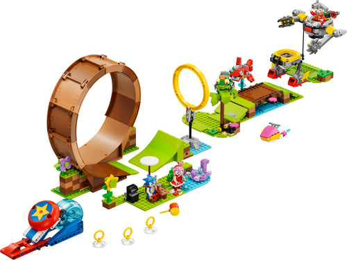 76994 LEGO Sonic Sfida del Giro della morte nella Green Hill Zone di Sonic