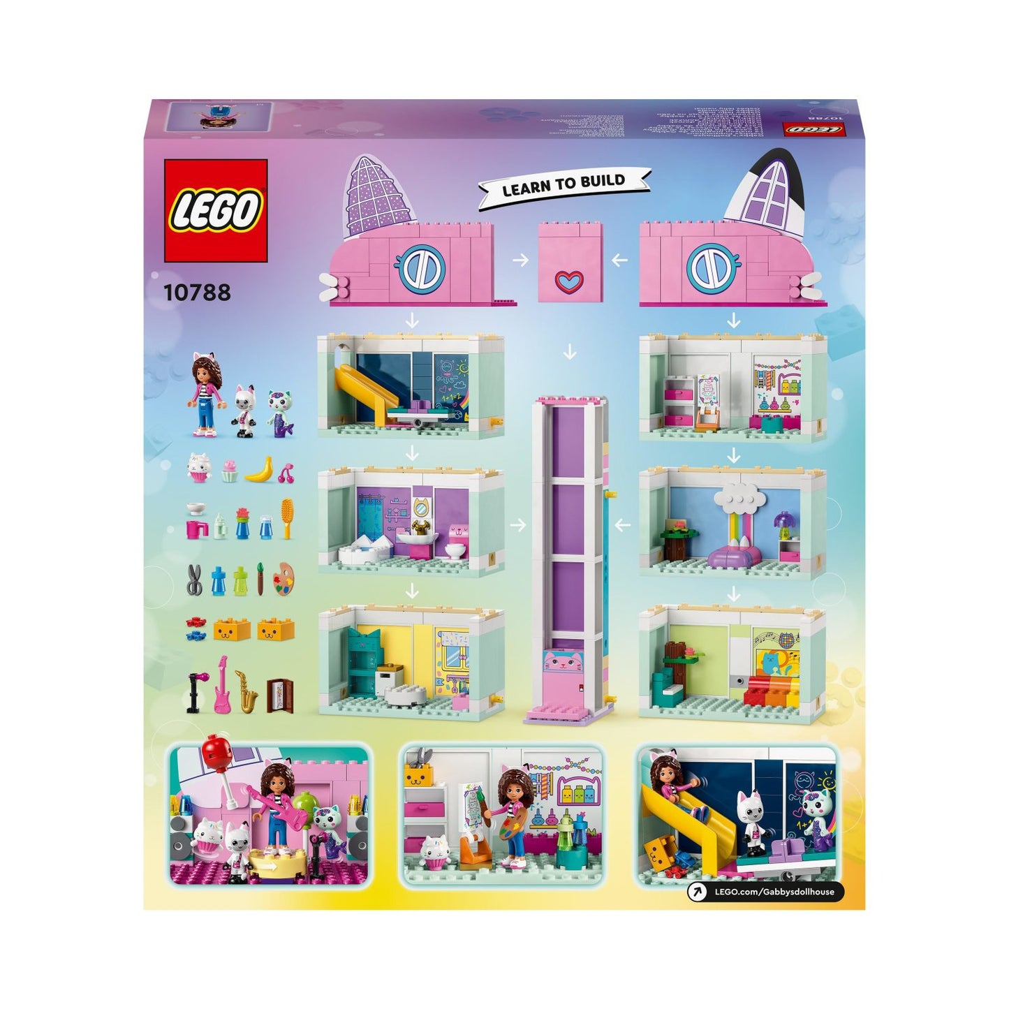 10788  LEGO Gabby's Dollhouse La casa delle bambole di Gabby