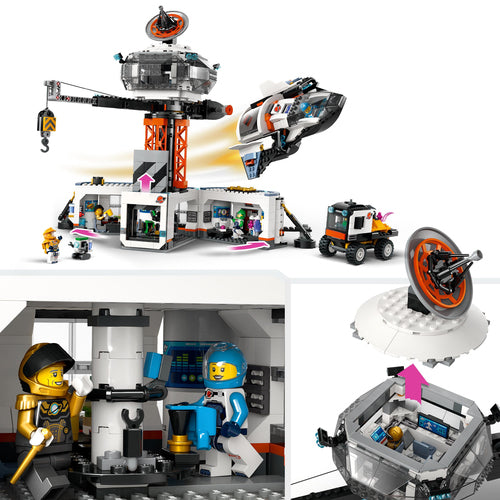 60434 LEGO City Space - Base spaziale e piattaforma di lancio