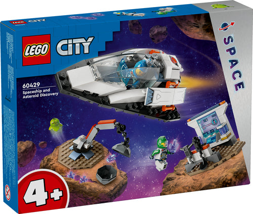 60429 LEGO City Space - Navetta spaziale e scoperta di asteroidi