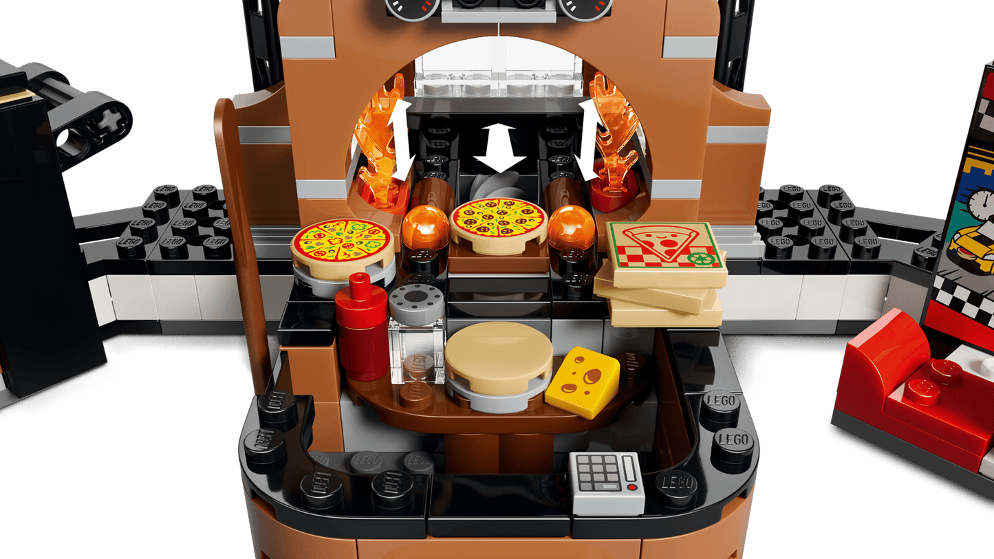 60496 Lego City Centro di consegna pizze con veicoli