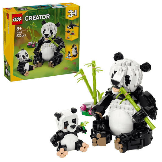 31165 LEGO Creator 3in1 - Animali selvatici: famiglia di panda