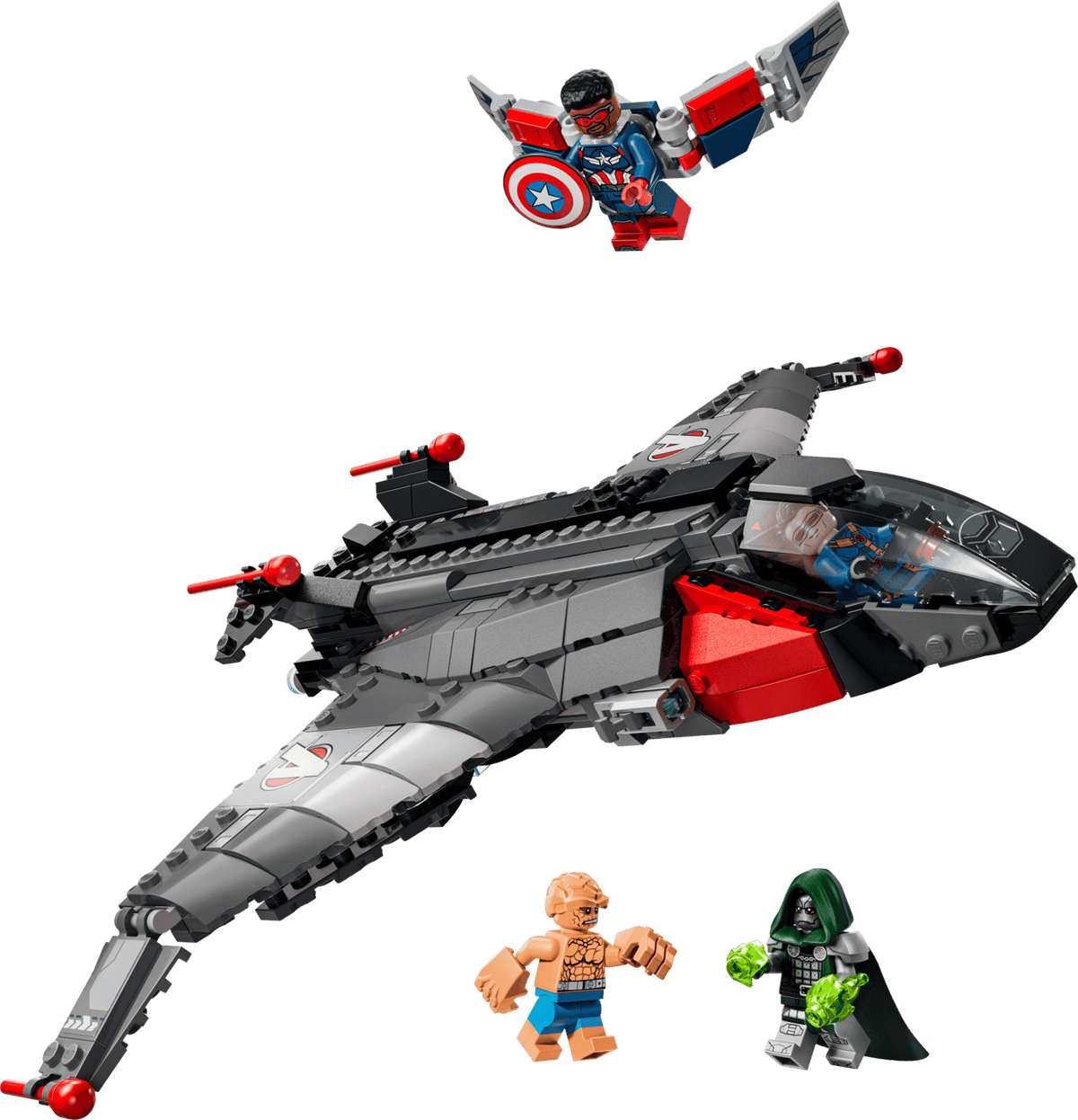 76347  Lego Marvel super Heroes Avengers: Doomsday Quinjet