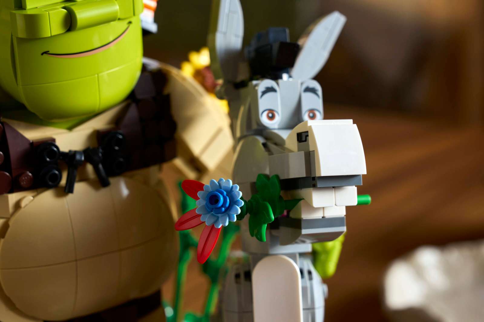 72423 Lego Icons Shrek, Ciuchino e Gatto con gli Stivali