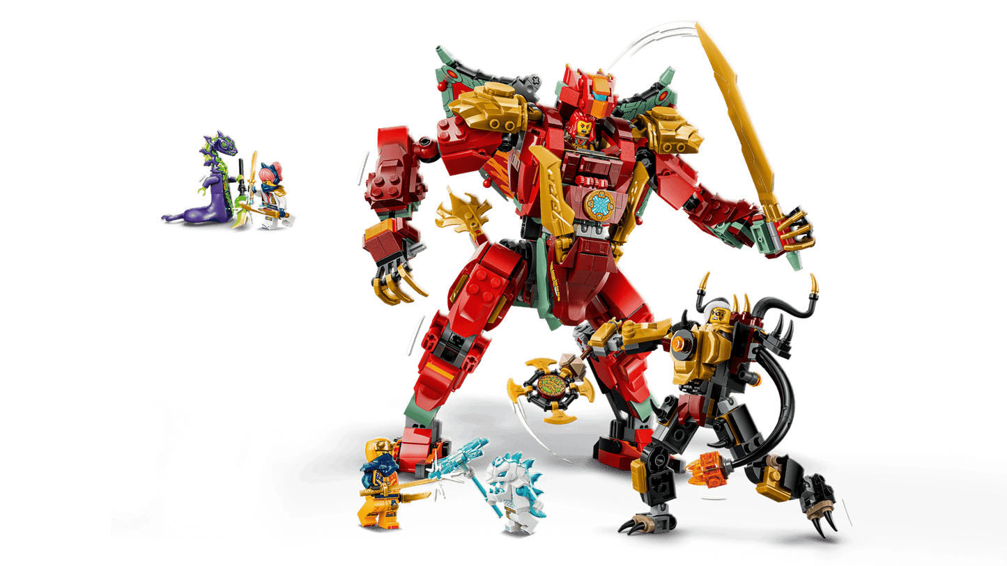 71868 Lego Ninjago Mech drago mutaforma di Wyldfyre