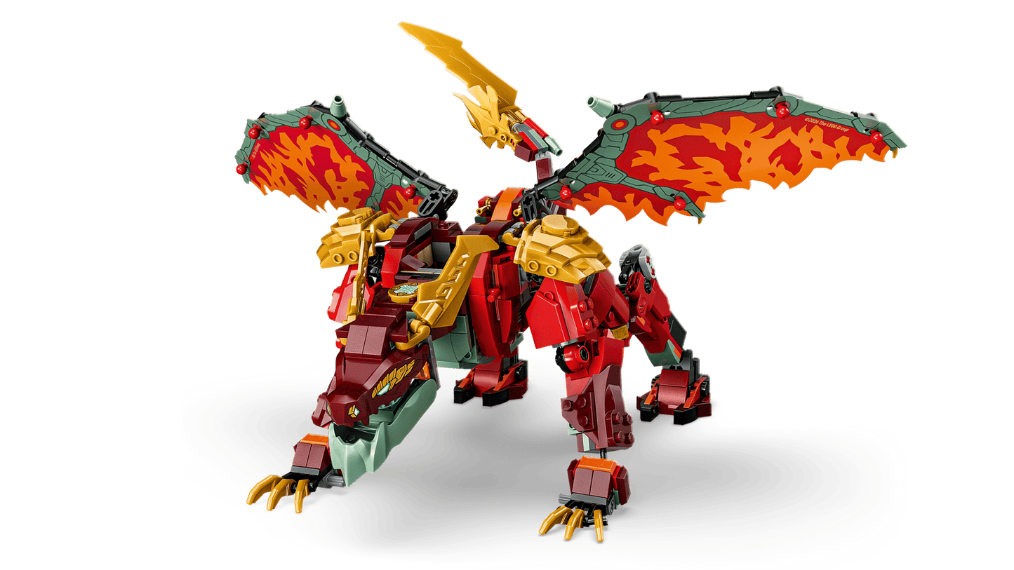 71868 Lego Ninjago Mech drago mutaforma di Wyldfyre