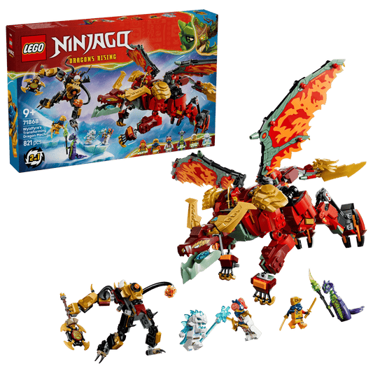 71868 Lego Ninjago Mech drago mutaforma di Wyldfyre