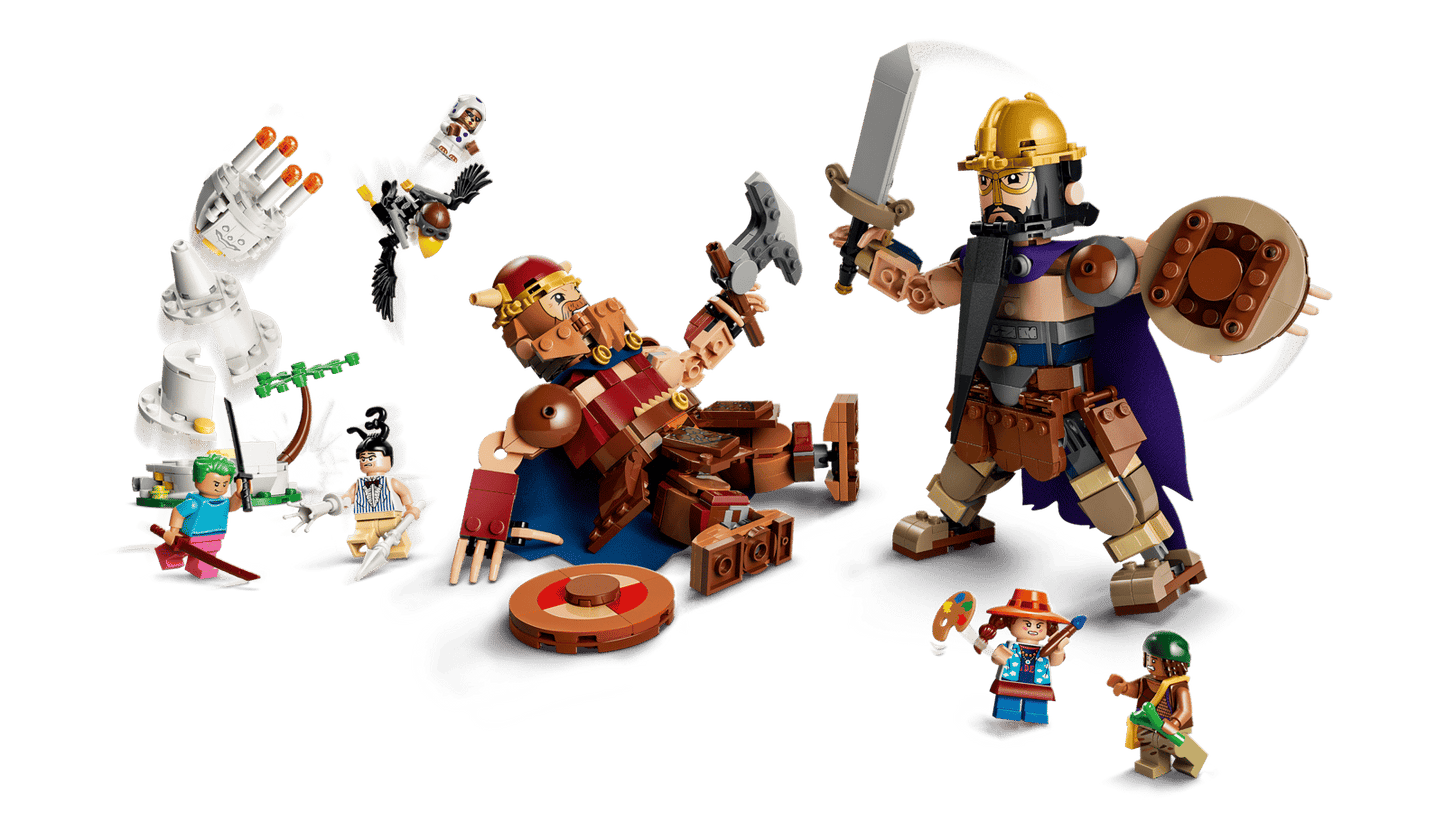 75644 Lego One Piece Dori contro Brogi  Giganti di Little Garden