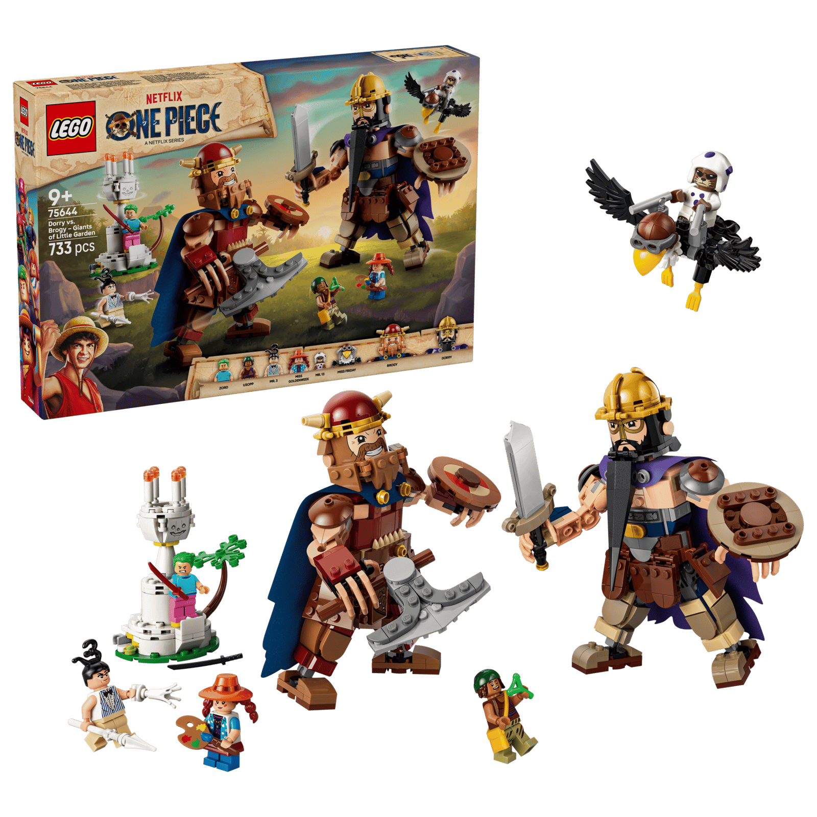 75644 Lego One Piece Dori contro Brogi  Giganti di Little Garden