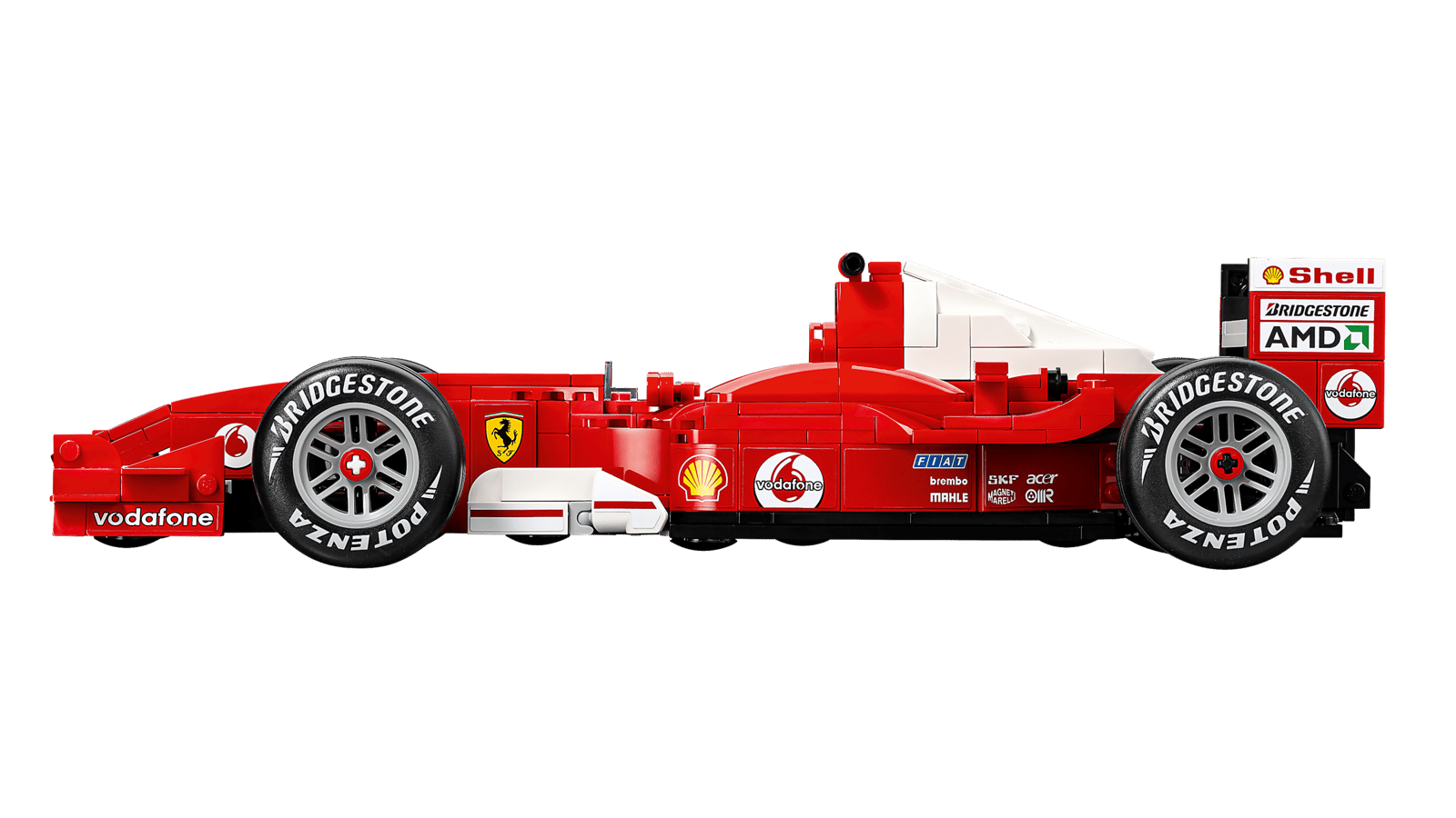 11375 LEGO® Icons Ferrari F2004 e Michael Schumacher Set F1