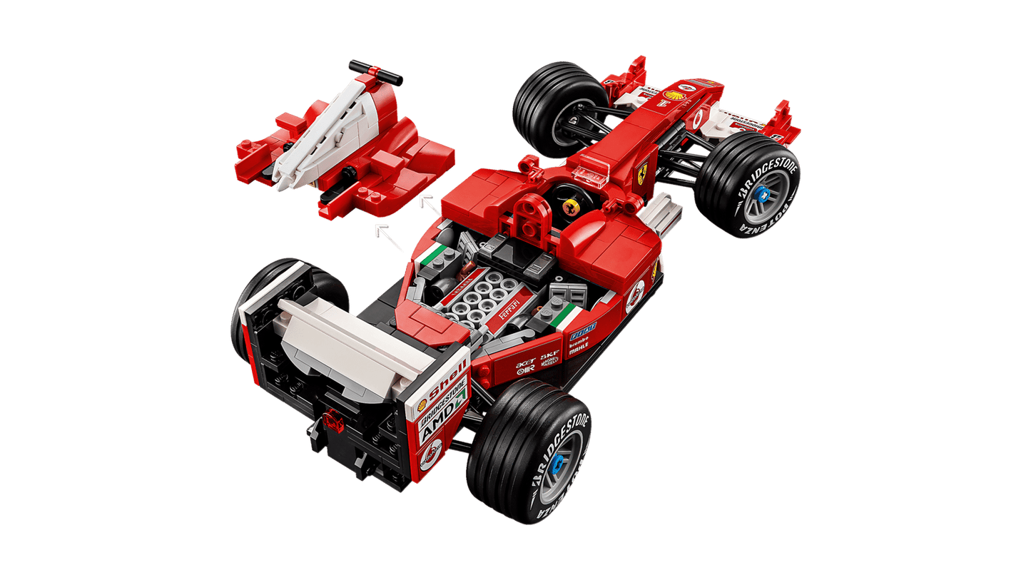 11375 LEGO® Icons Ferrari F2004 e Michael Schumacher Set F1