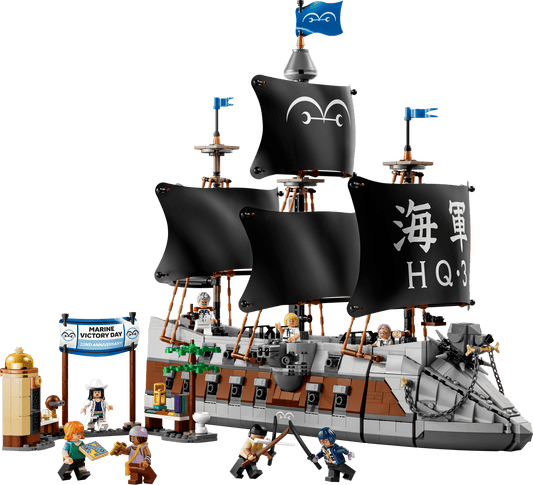 75646 Lego OOne Piece La nave da guerra di Garp