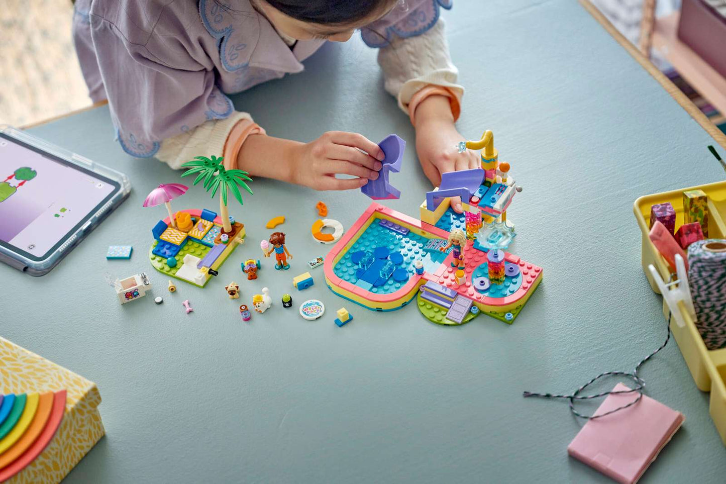 42676 Lego Friends Divertente giornata al parco acquatico