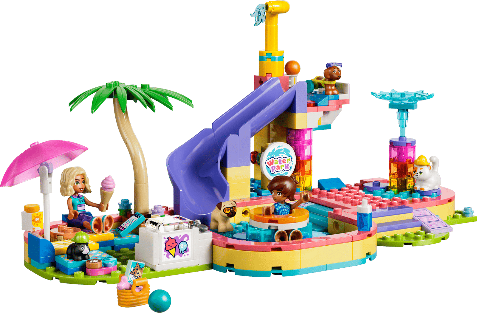 42676 Lego Friends Divertente giornata al parco acquatico