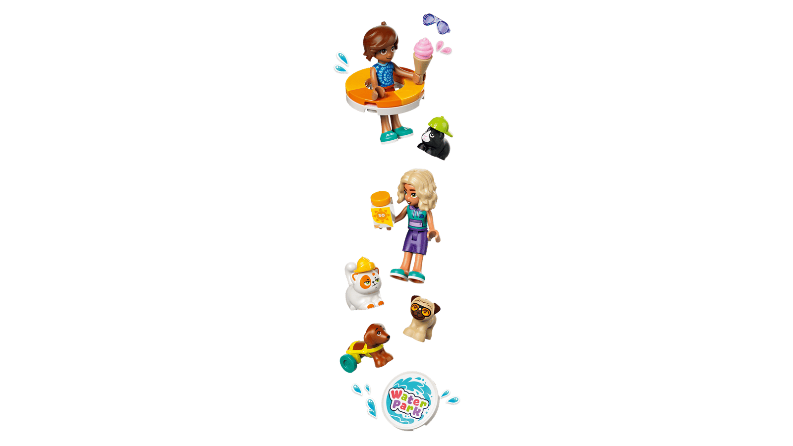 42676 Lego Friends Divertente giornata al parco acquatico