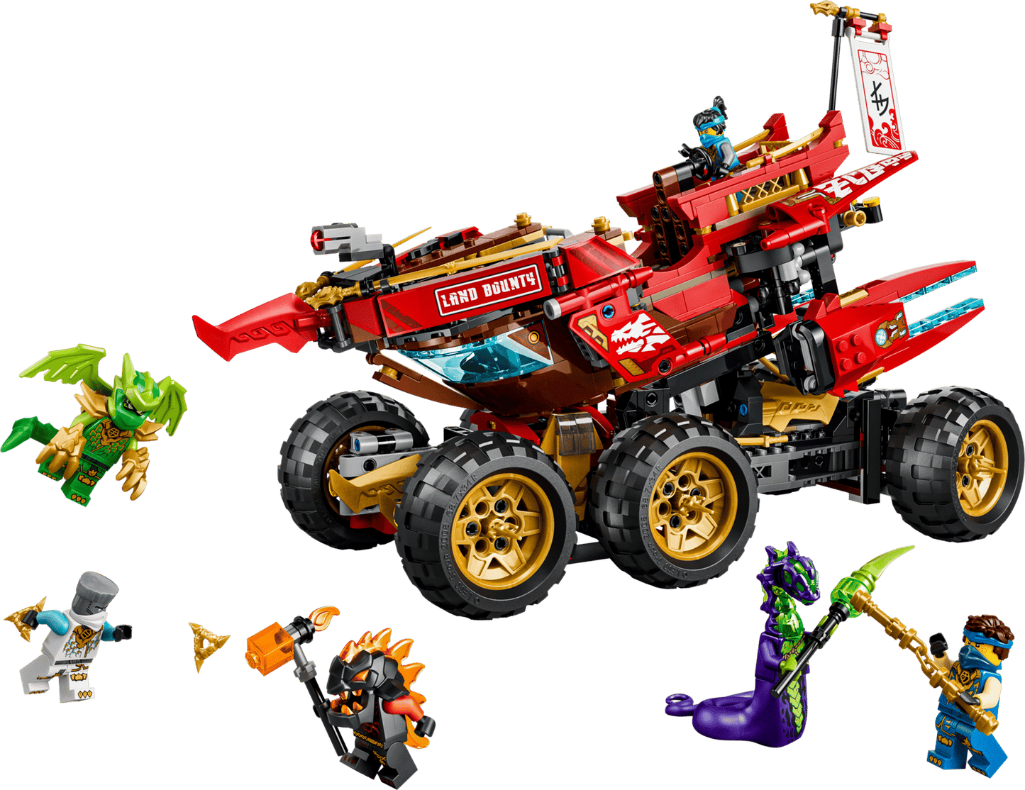 71869 Lego Ninjago Bounty di Terra