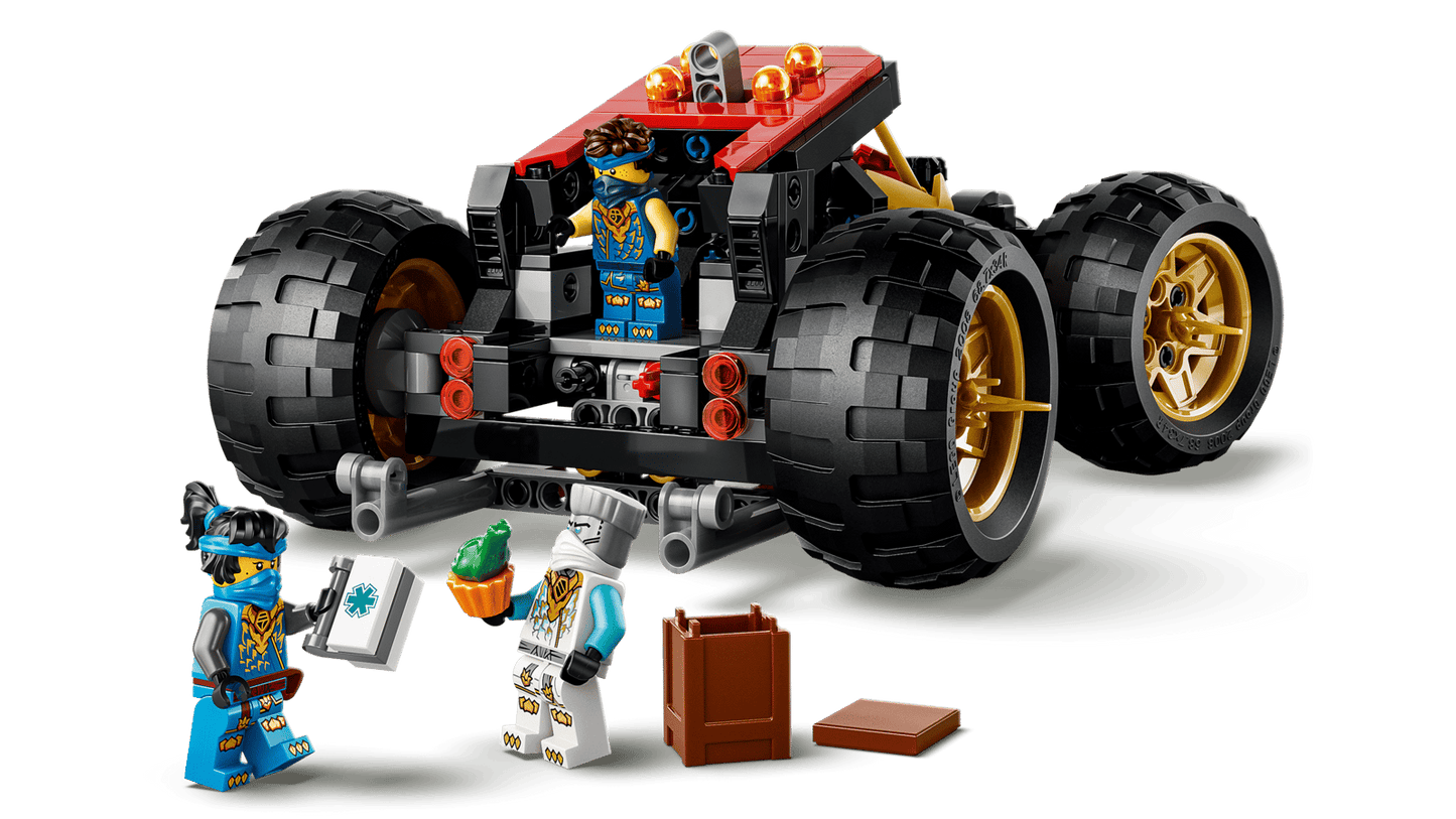 71869 Lego Ninjago Bounty di Terra