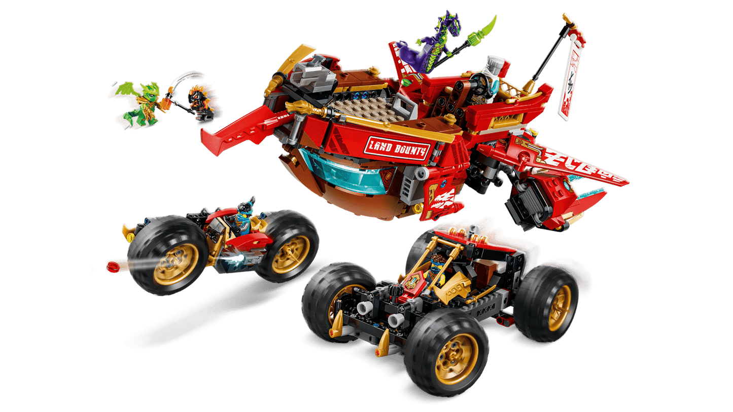 71869 Lego Ninjago Bounty di Terra