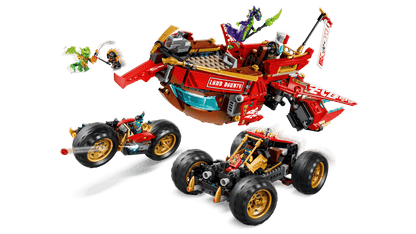 71869 Lego Ninjago Bounty di Terra