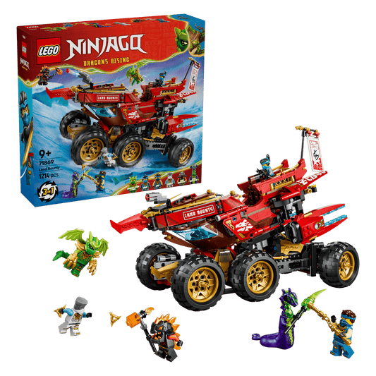 71869 Lego Ninjago Bounty di Terra