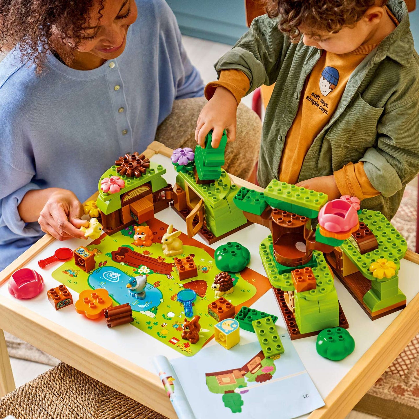 10480 Lego Duplo Foresta esplorativa con animali selvatici