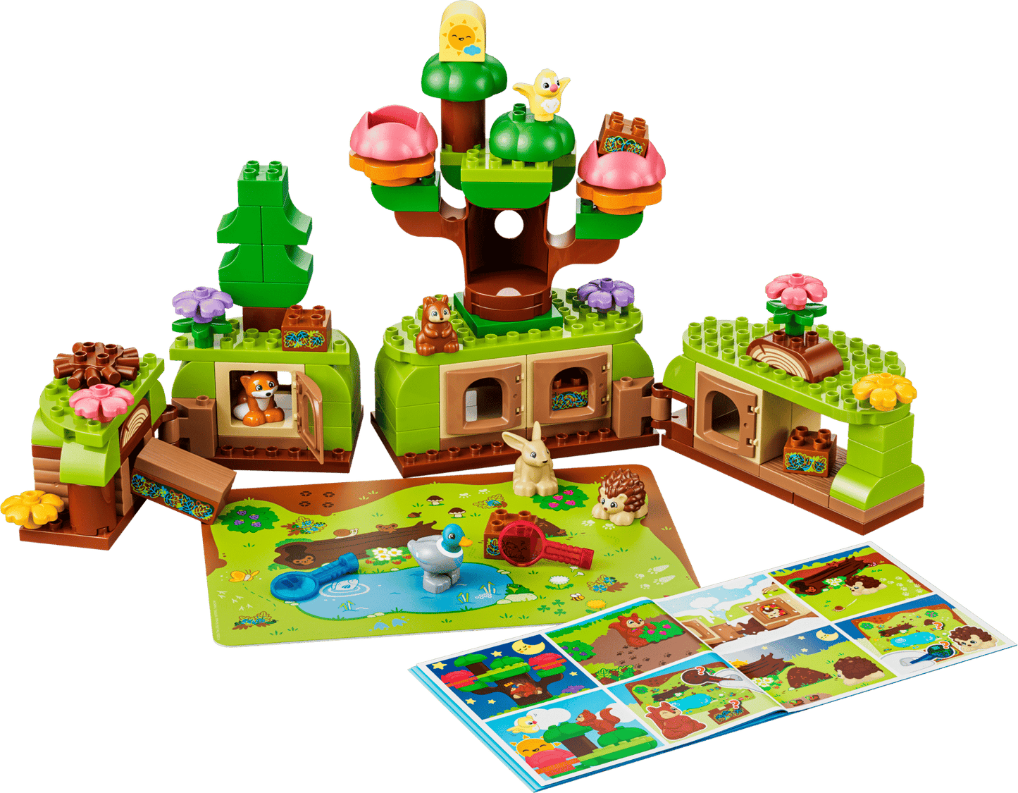 10480 Lego Duplo Foresta esplorativa con animali selvatici