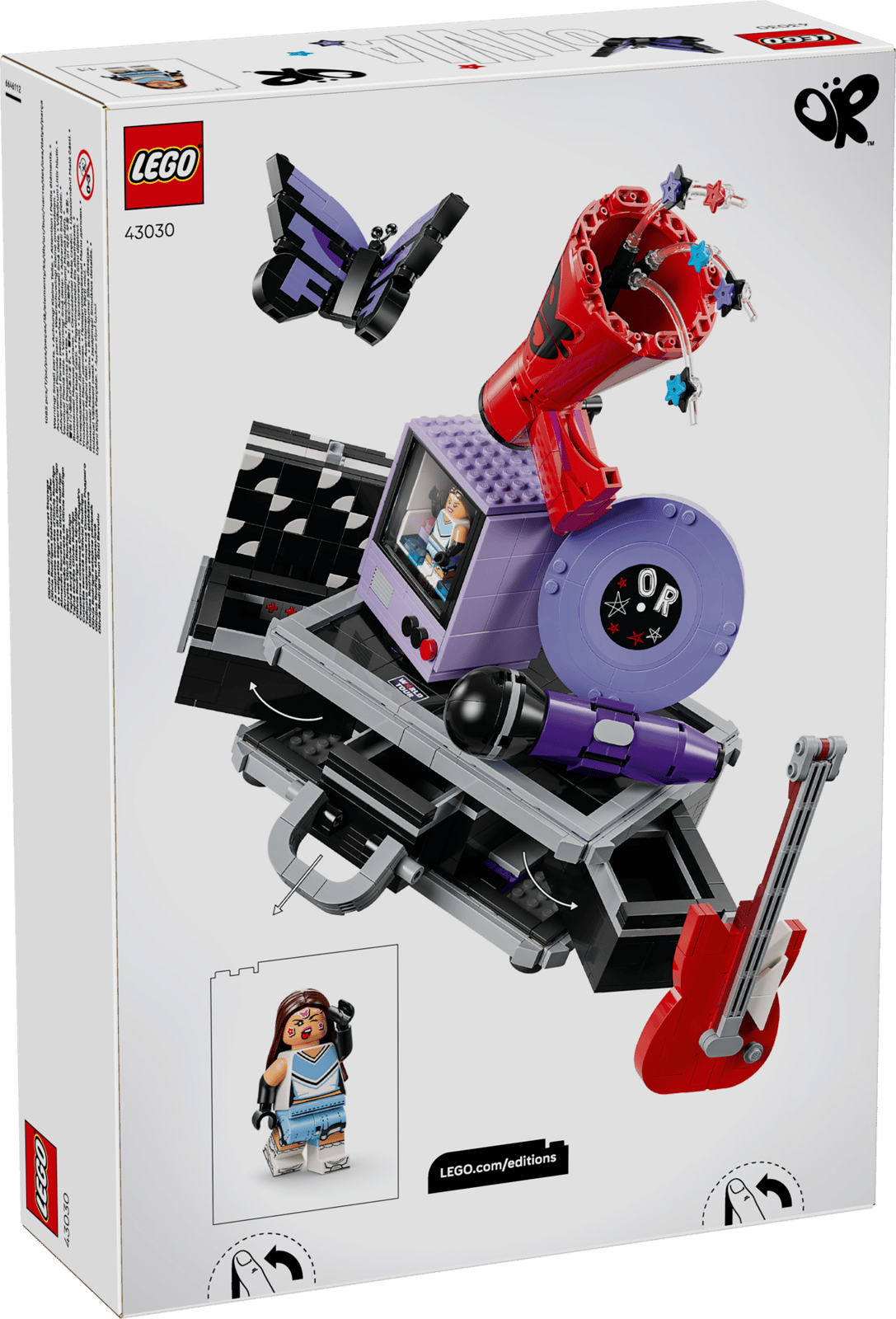 43030 Lego Editions Music La valigetta segreta di Olivia Rodrigo