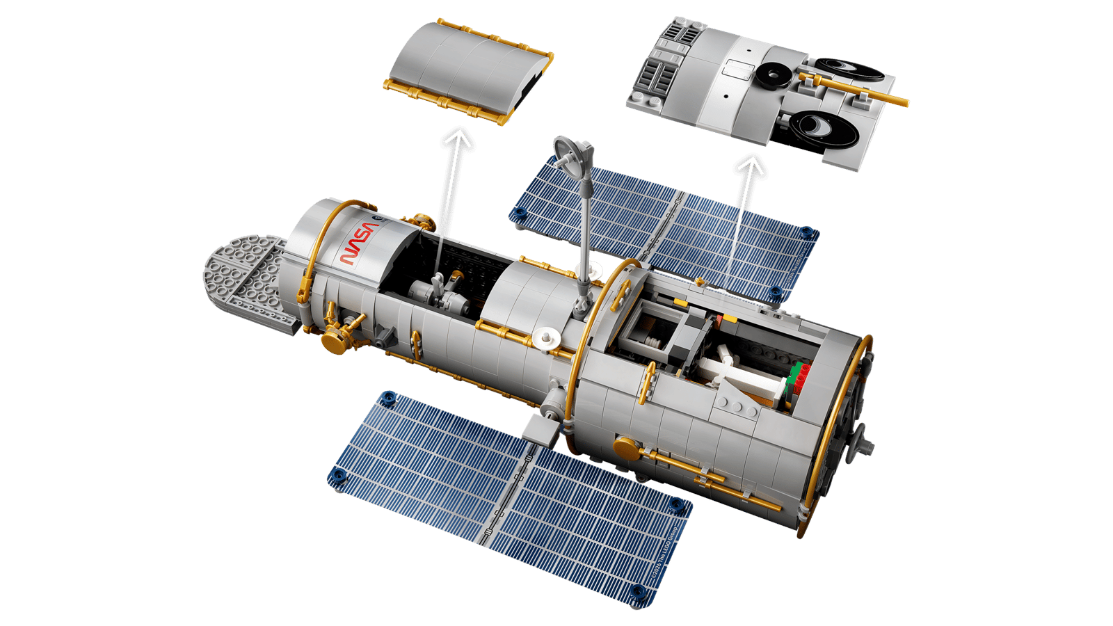 11382 Lego Icons NASA Telescopio spaziale Hubble