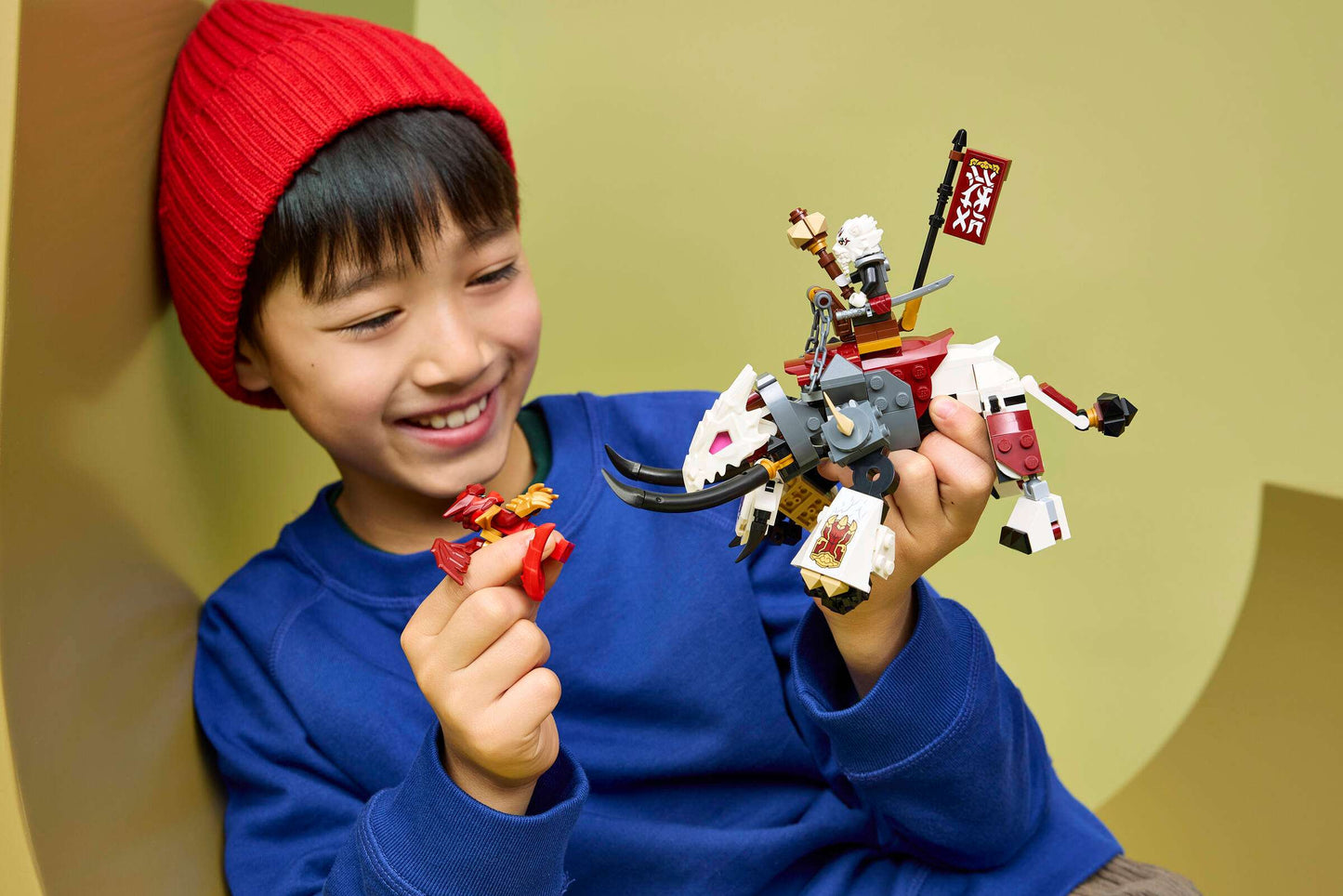 71863 Lego Ninjago Zilvar e Grimtak la Bestia Drago