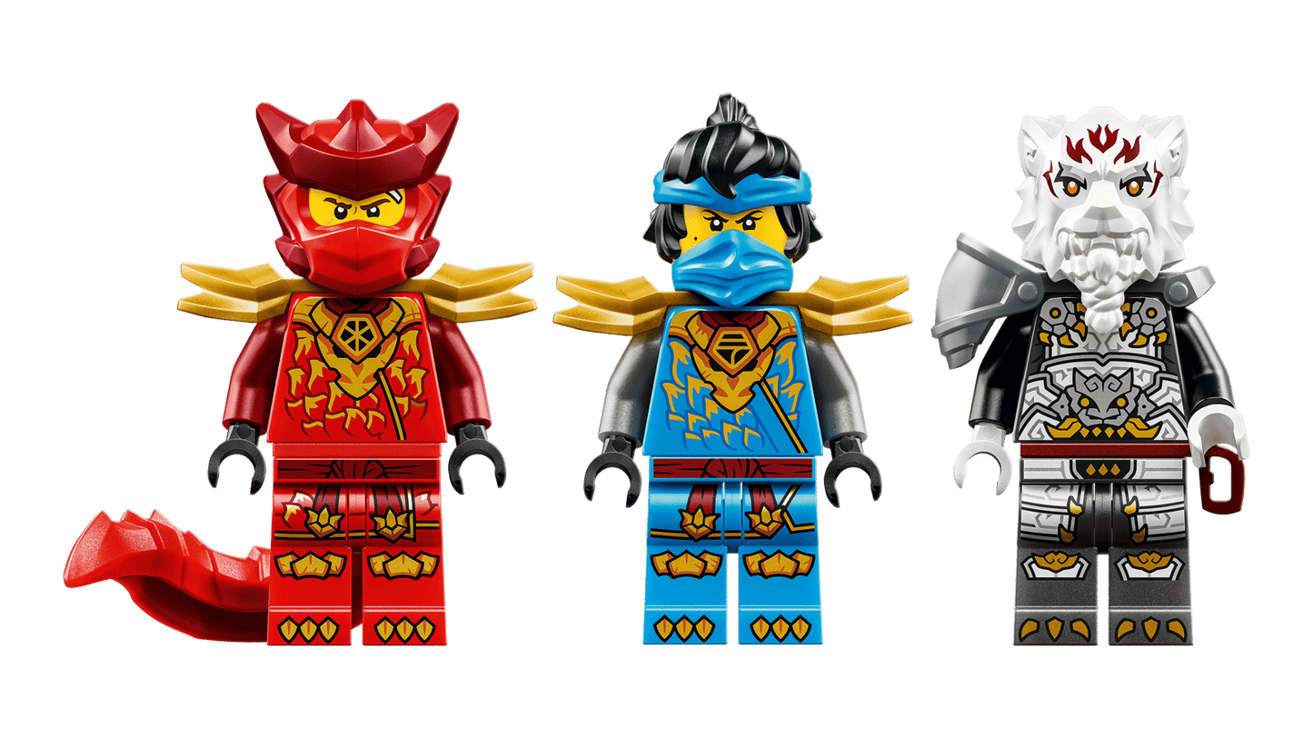 71863 Lego Ninjago Zilvar e Grimtak la Bestia Drago