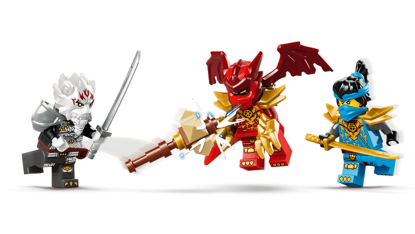 71863 Lego Ninjago Zilvar e Grimtak la Bestia Drago