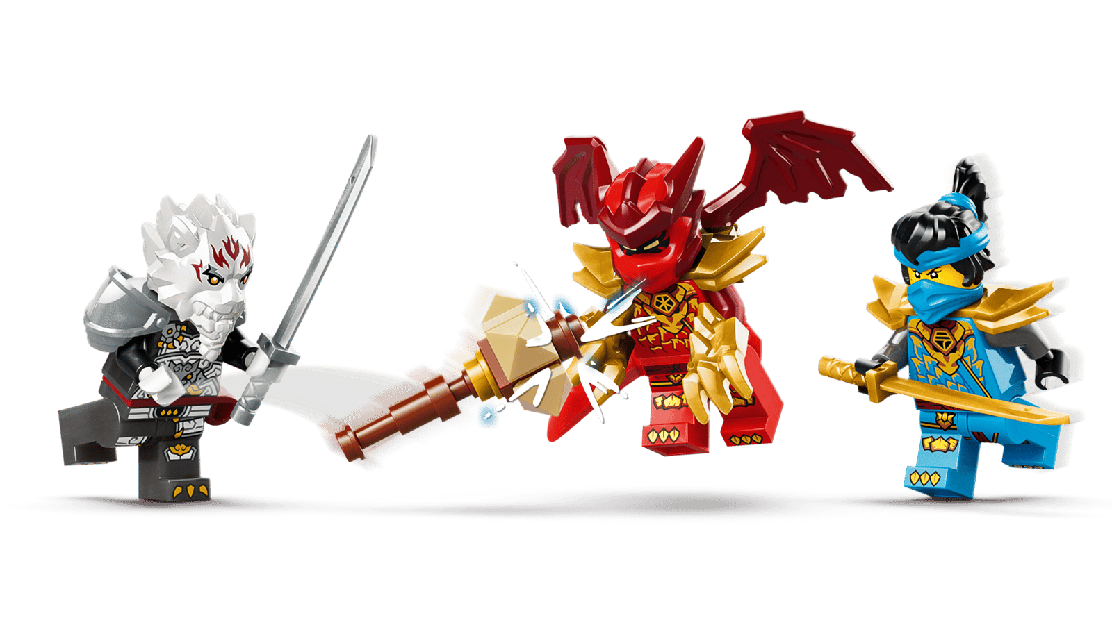 71863 Lego Ninjago Zilvar e Grimtak la Bestia Drago