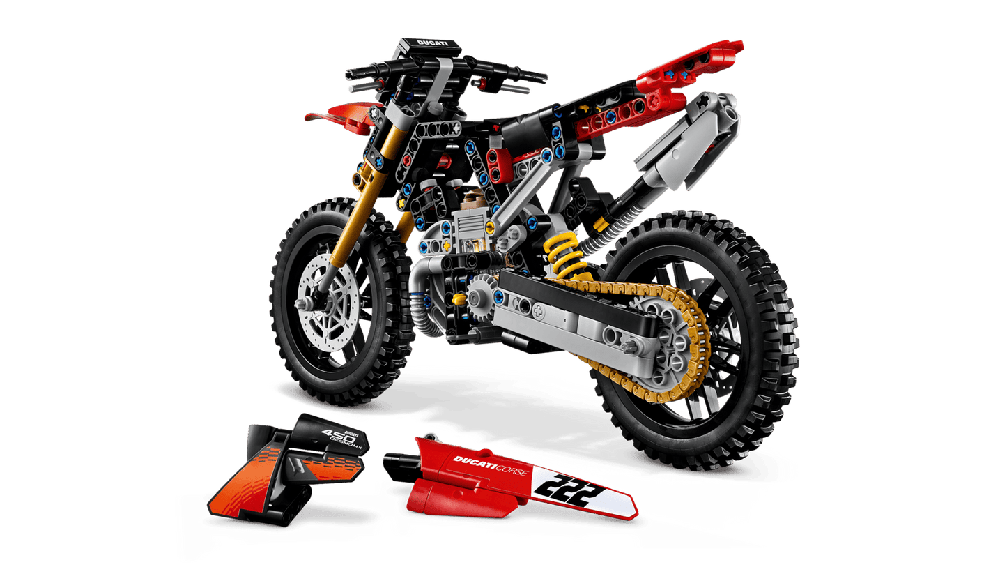 42238 Lego Technic Moto Ducati Desmo450 MX Factory