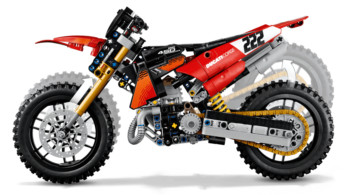 42238 Lego Technic Moto Ducati Desmo450 MX Factory