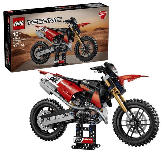 42238 Lego Technic Moto Ducati Desmo450 MX Factory