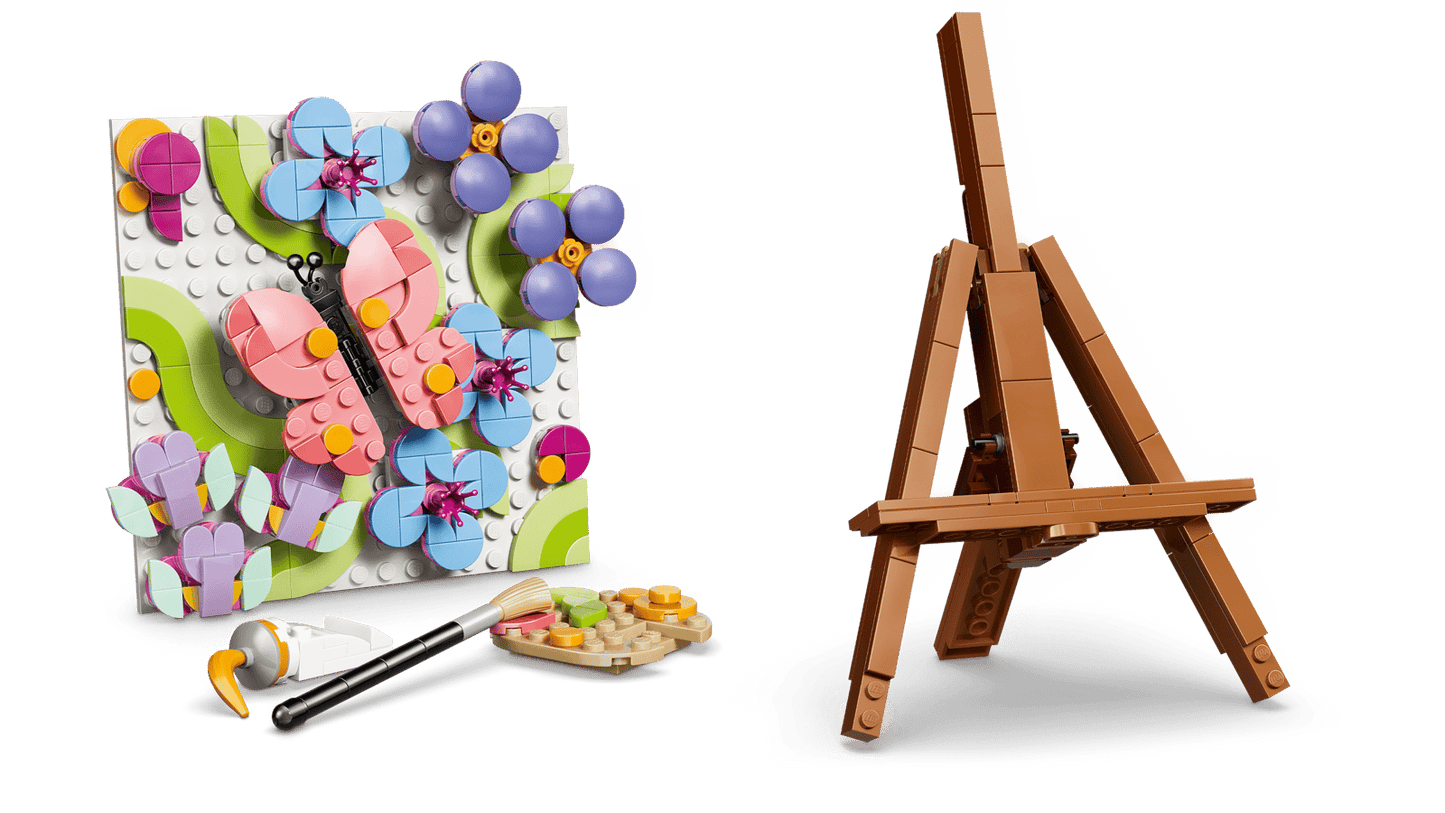 31390 Lego Creator Dipinto floreale decorativo
