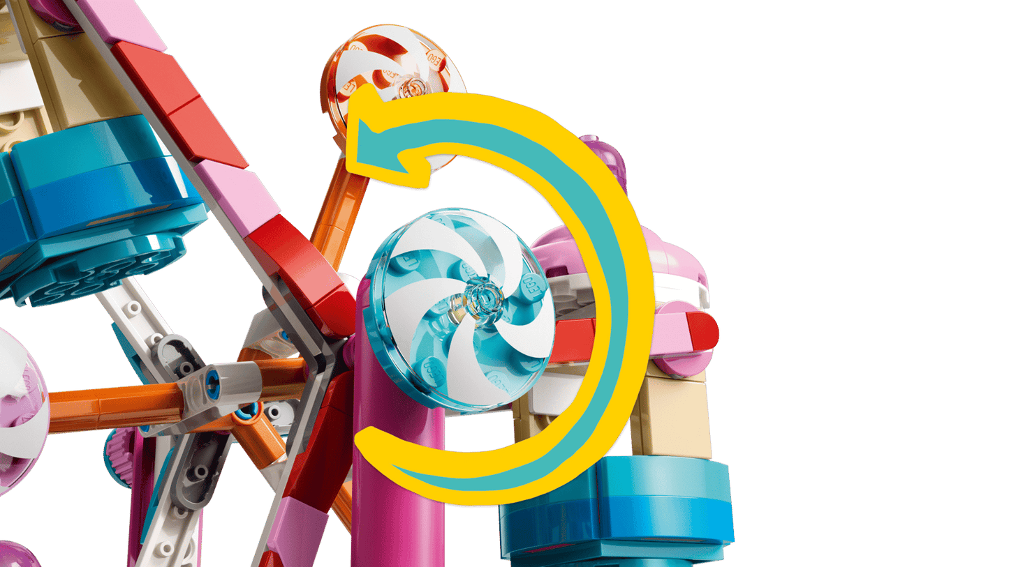42700 Lego Friends Ruota panoramica Dolci e Cupcake