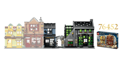 76471 Lego Harry Potter Negozi di magia di Notturn Alley