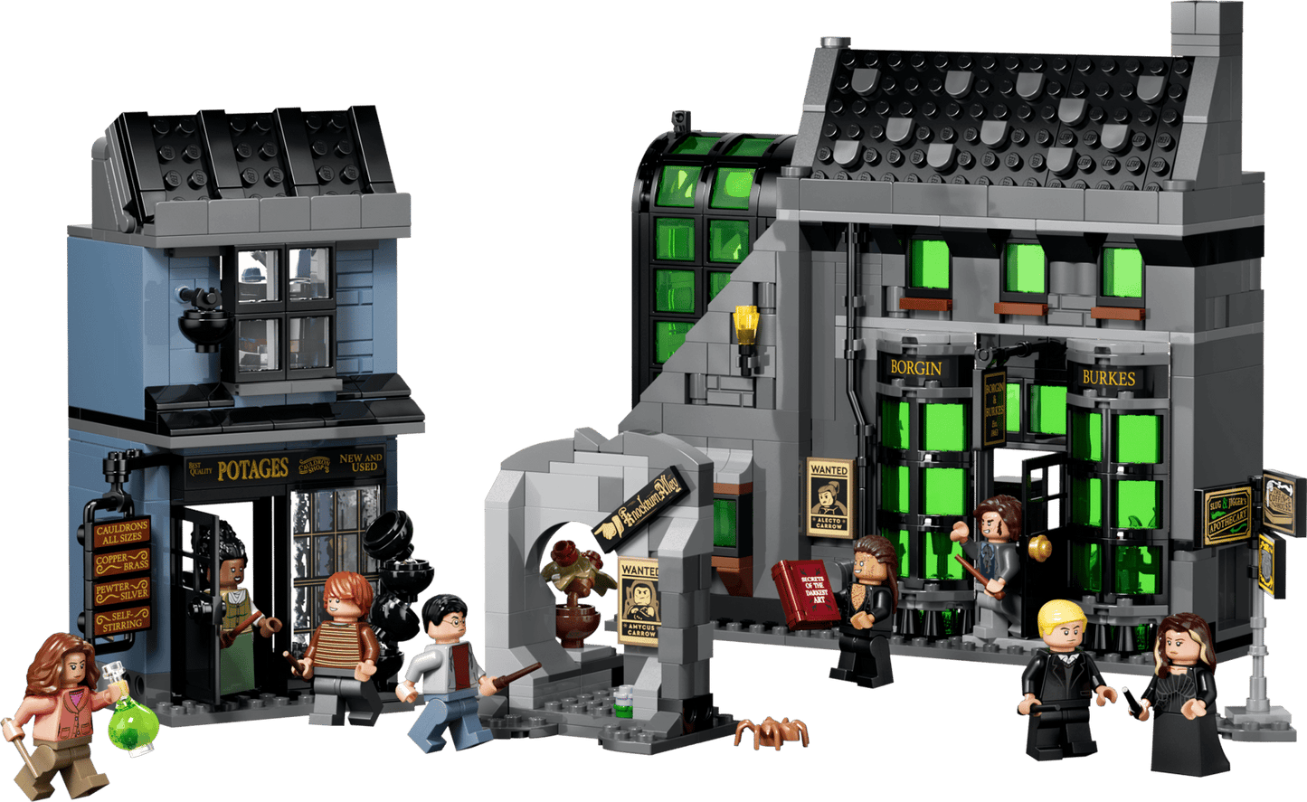 76471 Lego Harry Potter Negozi di magia di Notturn Alley
