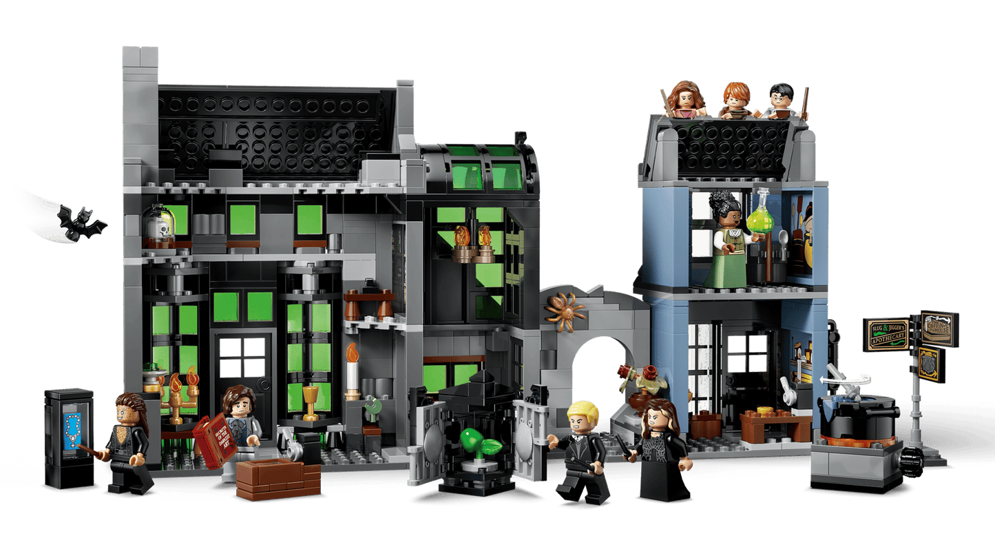 76471 Lego Harry Potter Negozi di magia di Notturn Alley
