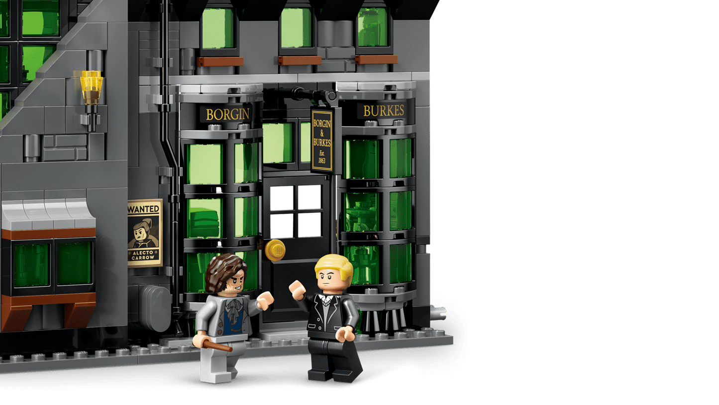 76471 Lego Harry Potter Negozi di magia di Notturn Alley