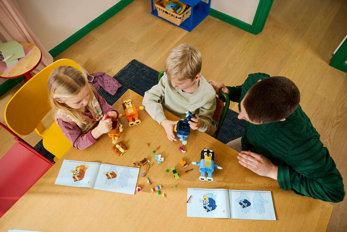 11217 Lego  Bluey Famiglia Bluey in mattoncini