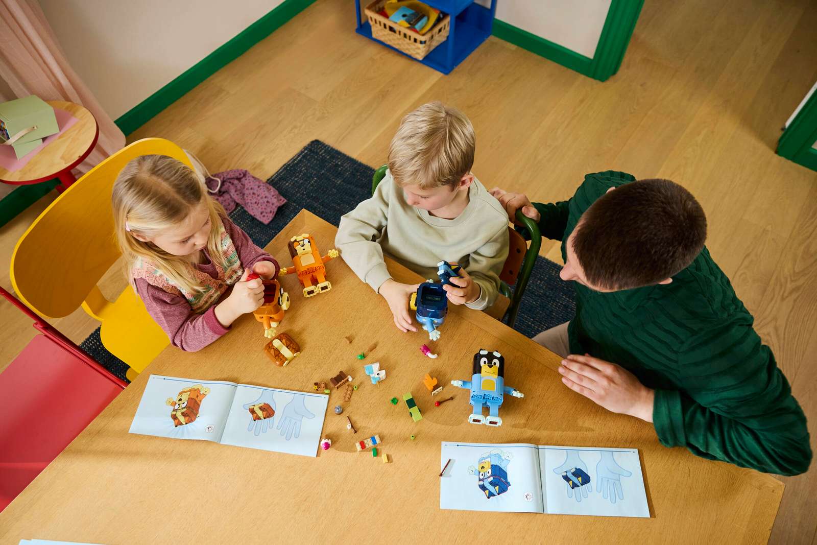 11217 Lego  Bluey Famiglia Bluey in mattoncini