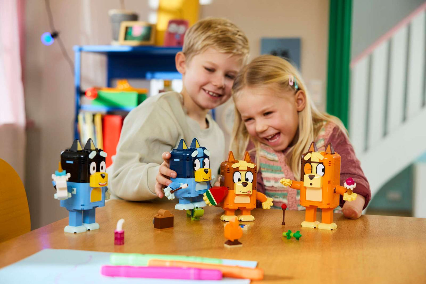 11217 Lego  Bluey Famiglia Bluey in mattoncini