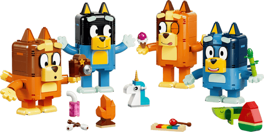 11217 Lego  Bluey Famiglia Bluey in mattoncini