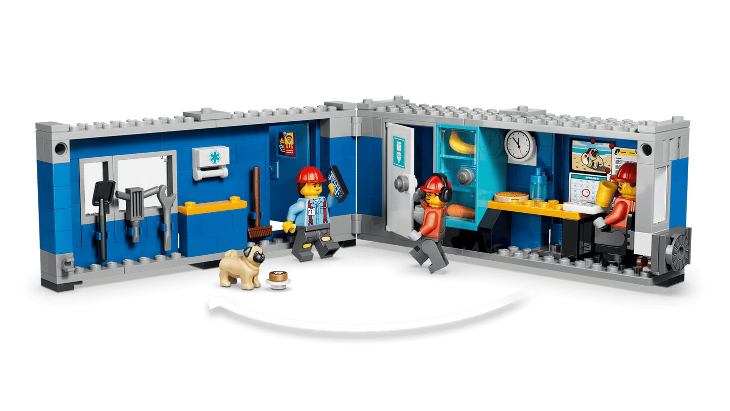 60494 Lego City Camion ribaltabile e pala meccanica