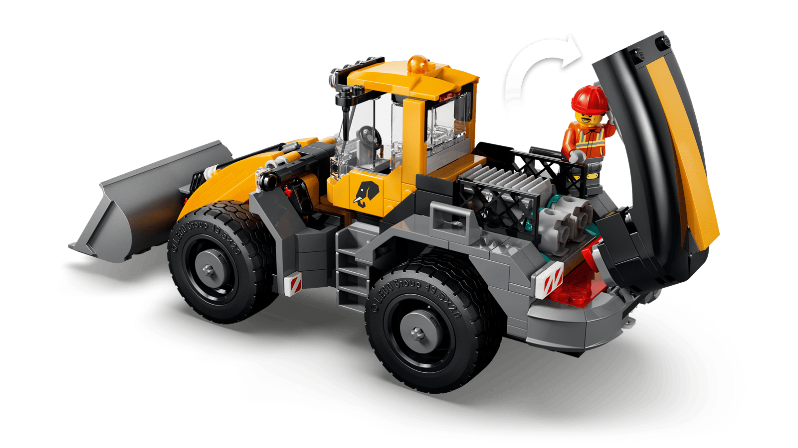 60494 Lego City Camion ribaltabile e pala meccanica