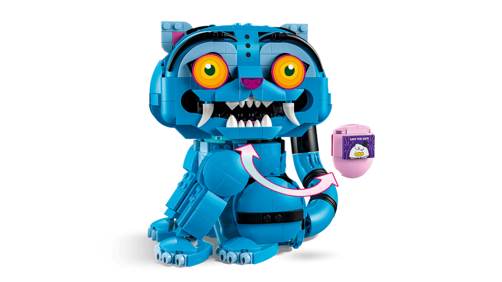 72537 LEGO KPop Demon Hunters™  Derpy la tigre e Sussie la gazza